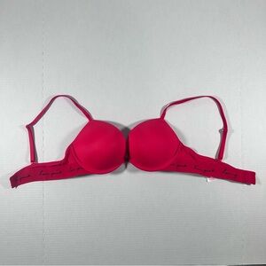 PINK Victoria's Secret Super Push Up Bra - Red